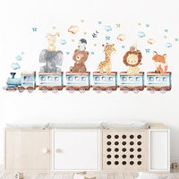 Stickers chambre de bébé - Autocollants animaux de la savane - Mon Doux Cocon