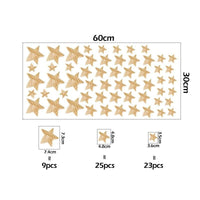 Stickers chambre de bébé - Autocollants en forme d'étoiles - Mon Doux Cocon