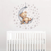 Stickers chambre de bébé - Autocollants en forme d'étoiles - Mon Doux Cocon